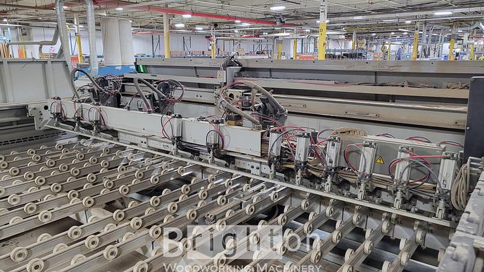 Used Biesse Selco WNT 600 used rear loading Beam saw #BM2413