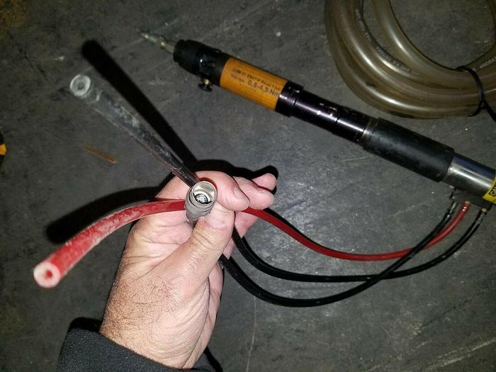 Used Atlas Copco Screwing Fastening Device Pneumatic Air Driven