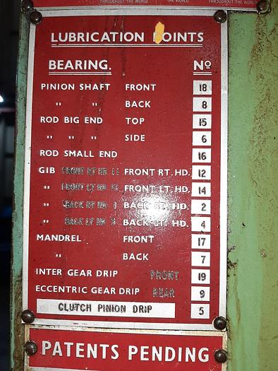 Used Press Trimming Wilkins & Mitchell