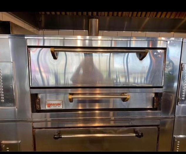 Used USED, in great condition! Two Marsal Deck Ovens, Natural Gas. Model 501046