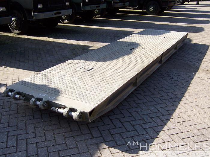 Used EWK (eisenwerken kaiserslautern) Aluminum ramp / float