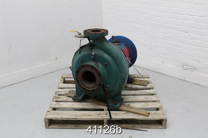 Used Goulds 3175 4x6x18 Pump, Cast Iron Casing #41126