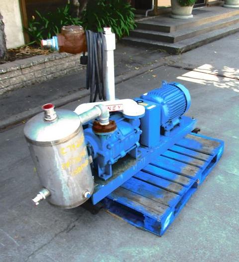 Used Pump, Liquid Ring, Kinney, 15 HP, 192 CFMPump, Liquid Ring, Kinney, 15 HP, 192 CFM #C742065