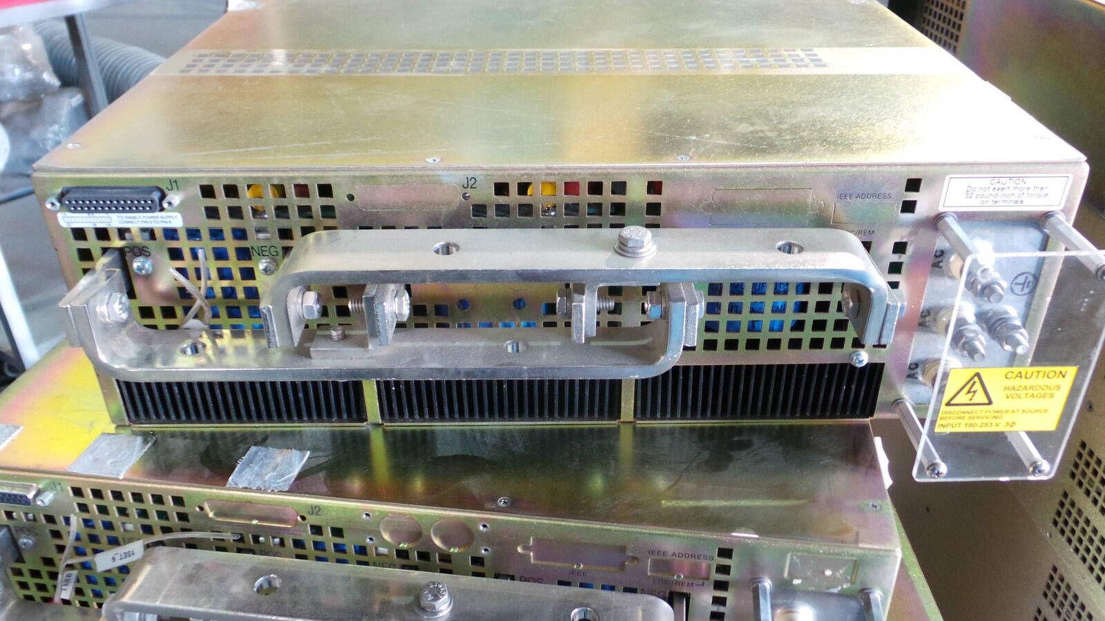 Used Power Ten Inc P63C-101000-D Power Supply, P63C-101000D / AC 190~253 V / 3W+PE / 47~30 Amps / 47~63Hz / Power Ten Inc