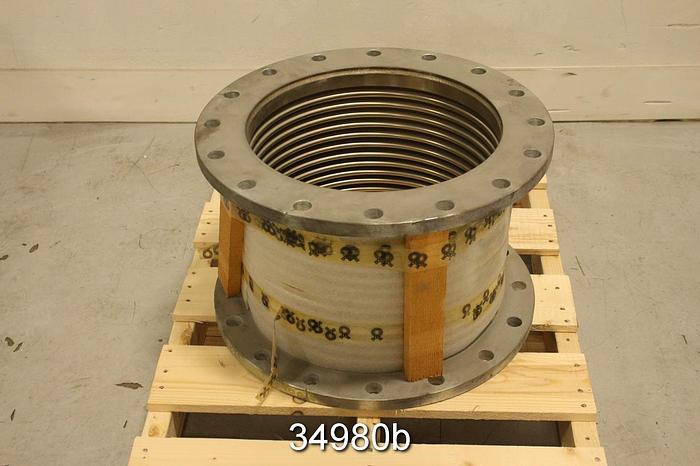 Unused Valmet AF2809 Expansion Joint, 16" Diameter, 14" Flexible Expansion Length #34980