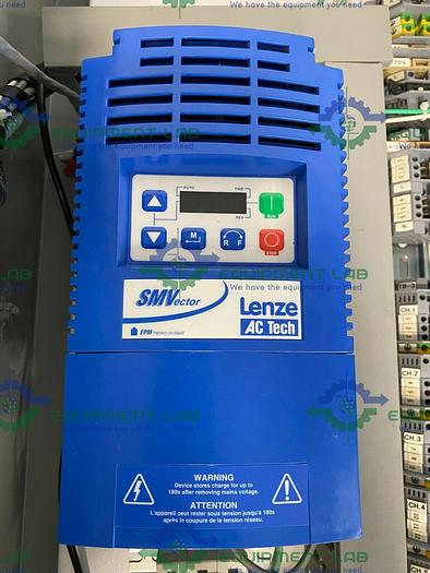 Used Fuji PHL11B12 PHL Paperless Record & Lenze SMVector ESV5 Inverter in Enclosure