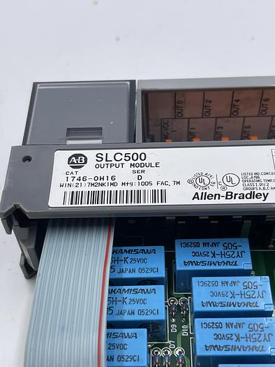Used Allen-Bradley 1746-OW16 Ser D