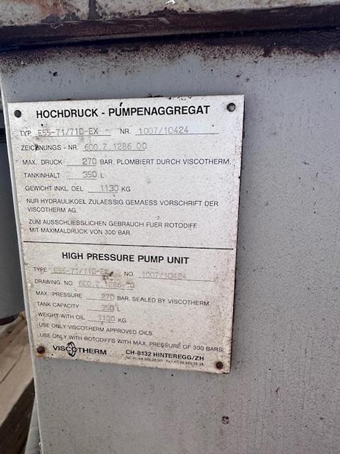 Used Pieralisi Jumbo 3 Centrifuge Trailer