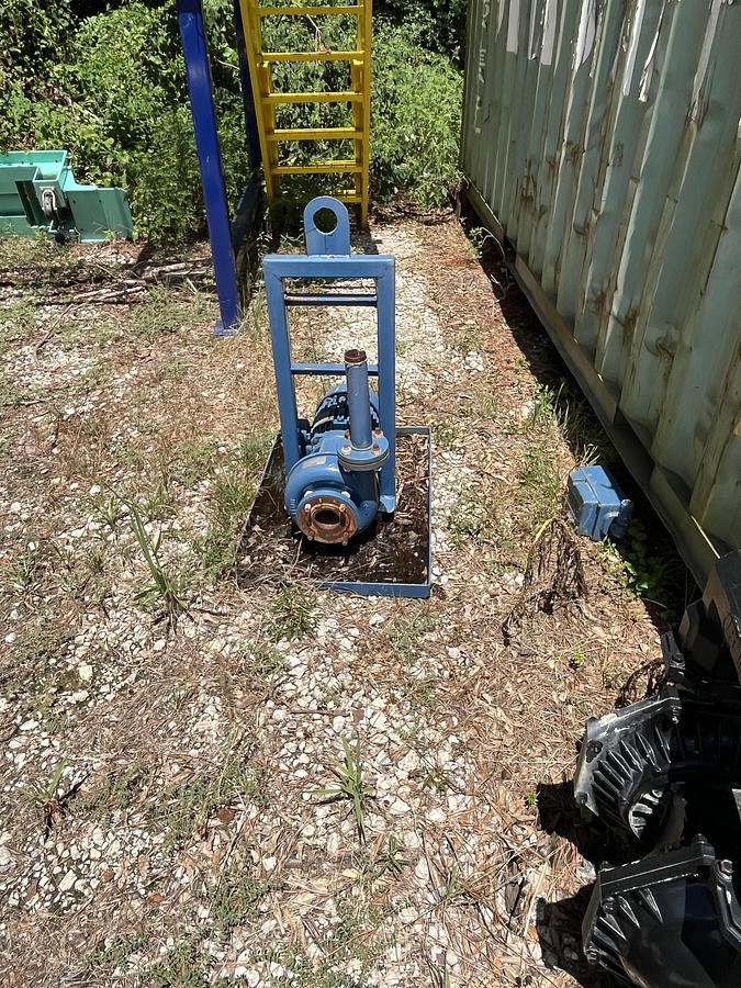 Used 2 x 3 x 13 close couple pump