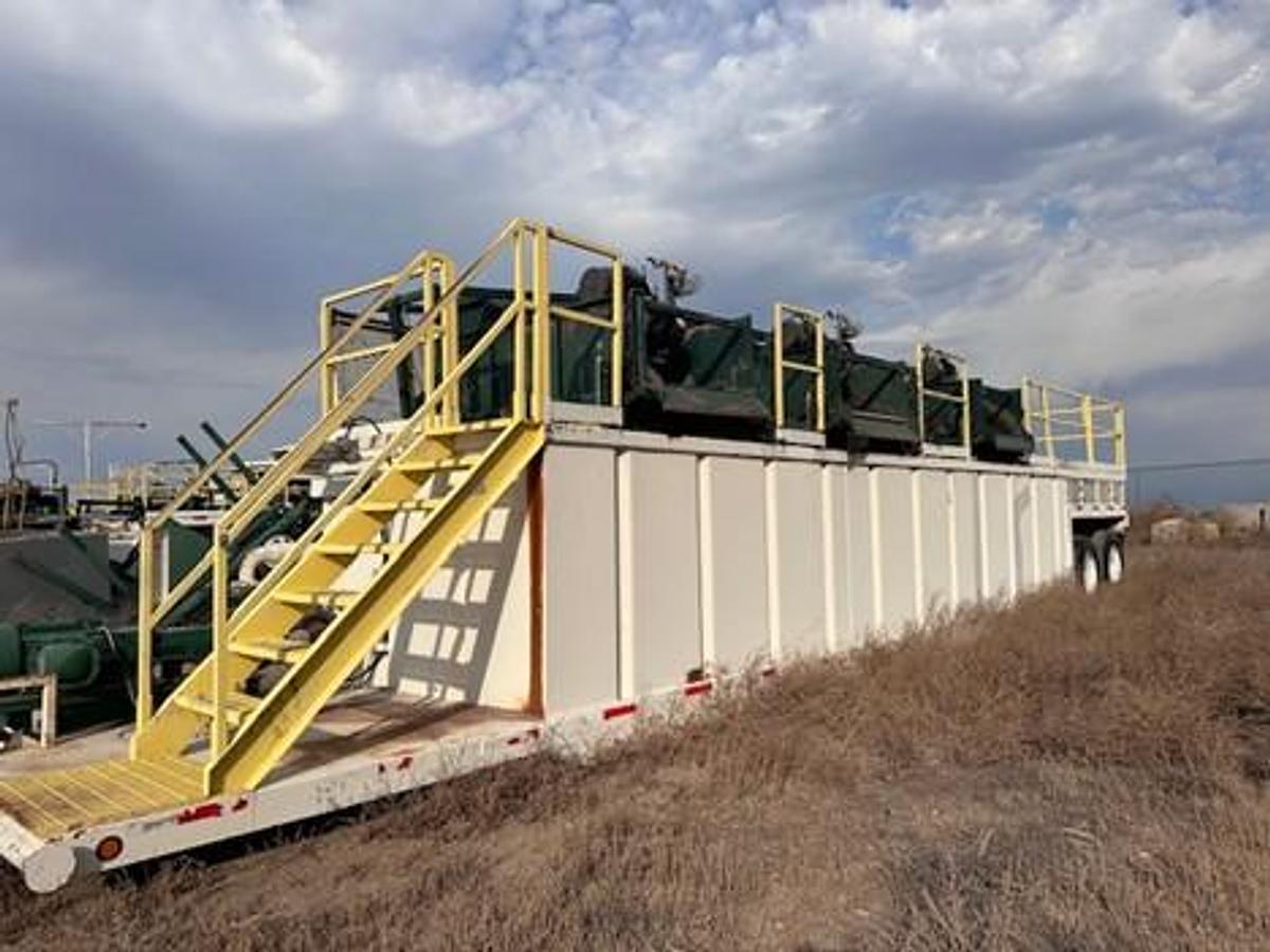 Used Rock Over Shaker Tank System