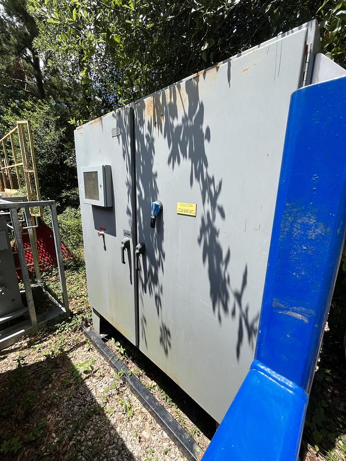 Used Siemens large bowl VFD control panel