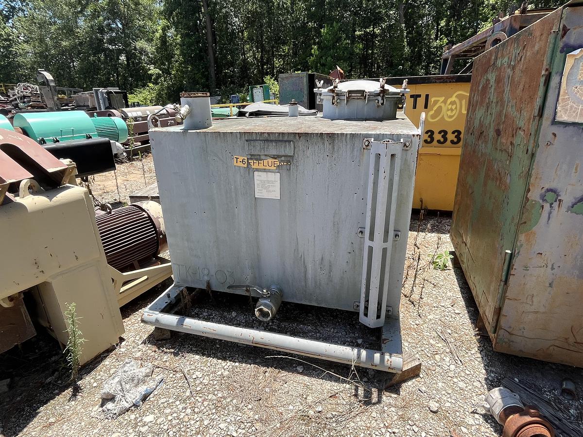 Used 6 x 6x 4 effluent tank