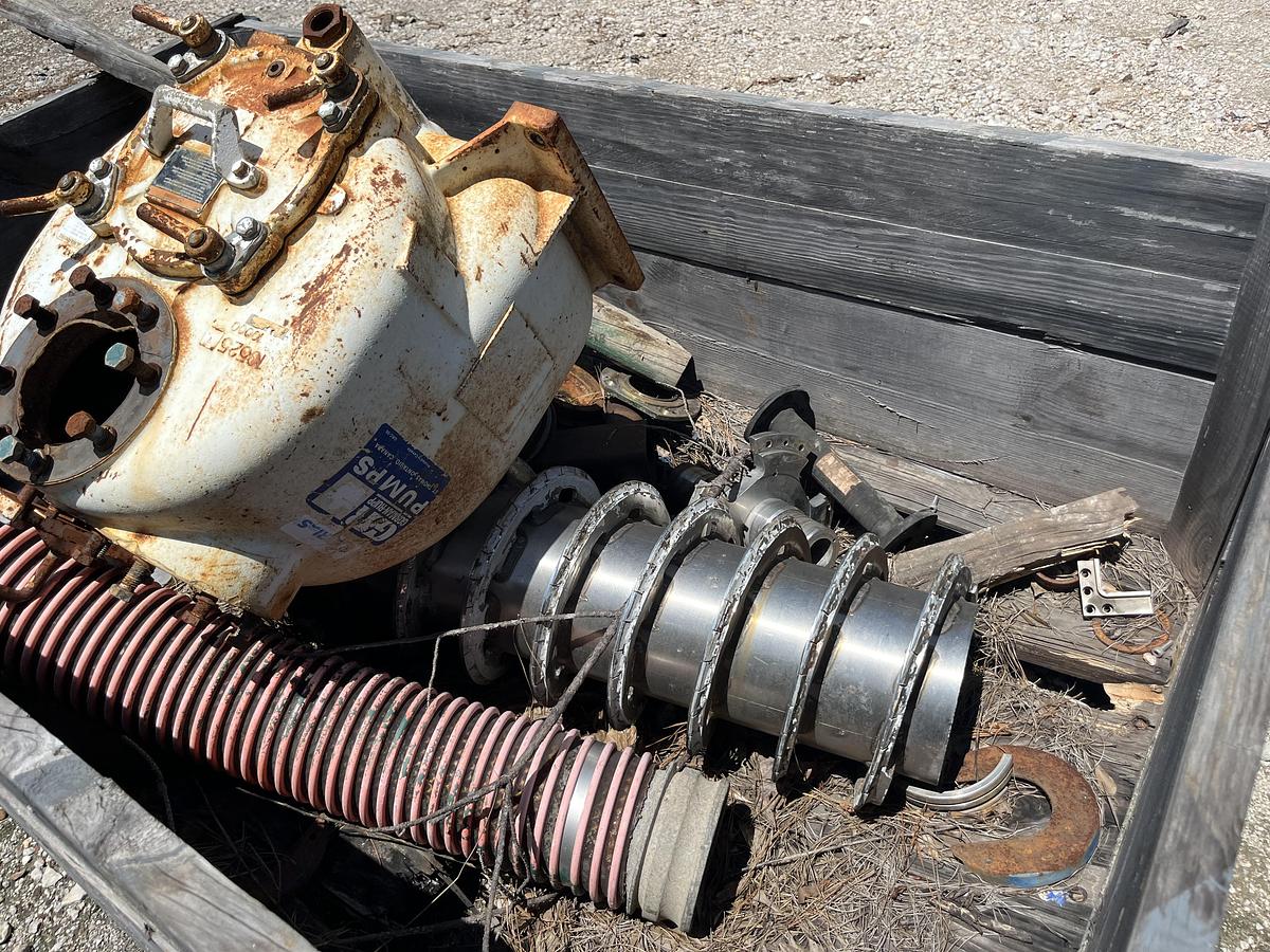 Used 4 inch Gormann Rupp pump housing