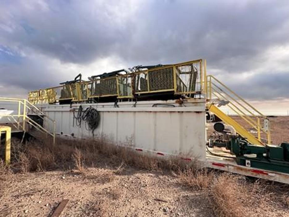 Used Rock Over Shaker Tank System