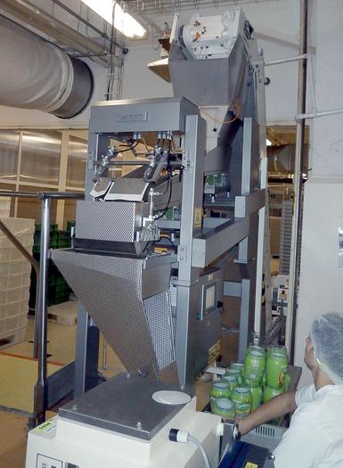 Used VELTEKO LINEAR WEIGHER