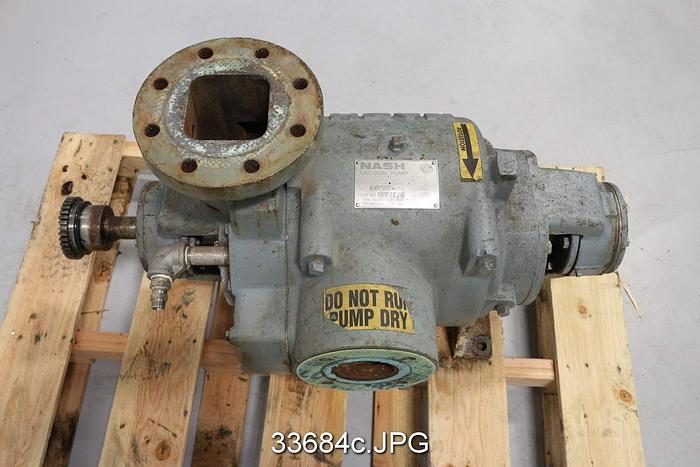 Used Nash SC-3 Vacuum Pump #33684