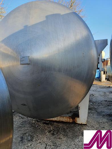 Used 1990 20,000 Litre Bibbys 316 Stainless Steel Insulated Horizontal Tank