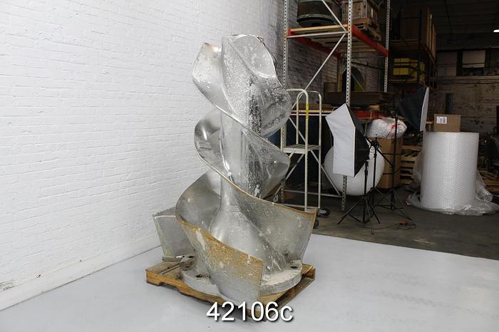 Used Voith HD-18 3-Vane Stainless Steel High Consistency Rotor #42106