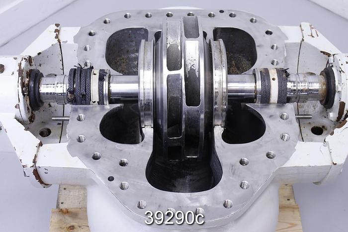 Used Sulzer ZPP10-250 Split Case Pump, Duplex Steel Casing, 10x12 #39290