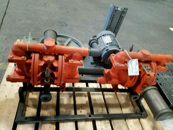 Used Wilden Diaphragm Pump PX20 /AAAA/WFS/WF/AWF/0697 Year 2012 Two Available