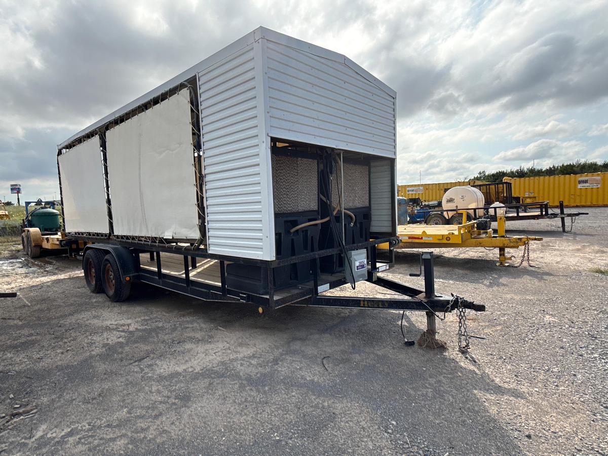 Used 20ft Cooling Trailer with Dual Porta Cools
