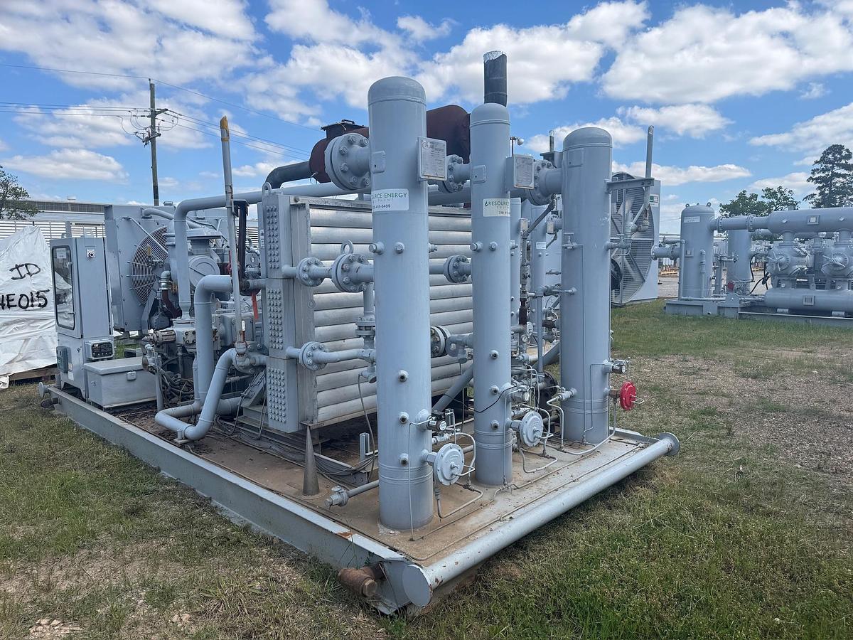 Used 2013 Natural Gas Compressor Package, Skidded