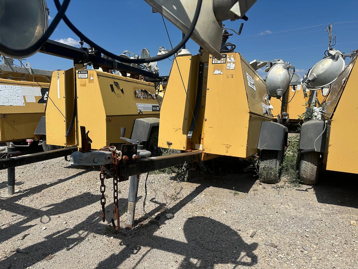 Used Allmand Night-Lite Pro NL 8 8KW Light Plant with CAT Engine