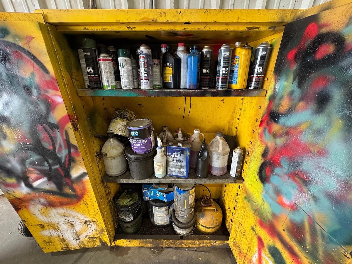 Used Flammable Cabinet - Hand Tools