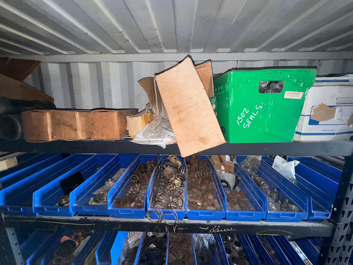 Used 20' Conex Shipping Container with Contents