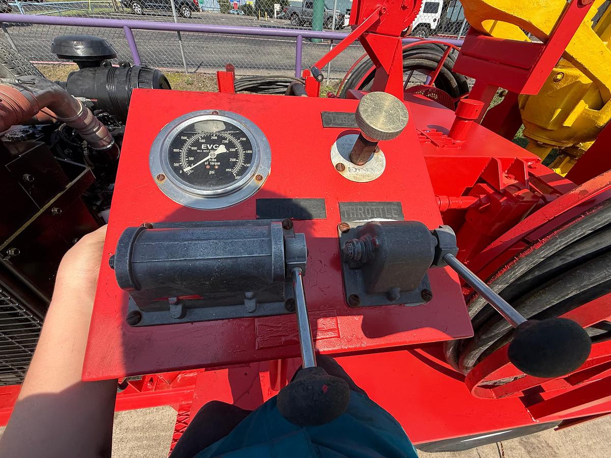 Used KING Oil Tools 3PS-14 Power Swivel - 85 Ton - Cummins QSB Diesel Engine - Remote Control - NICE!