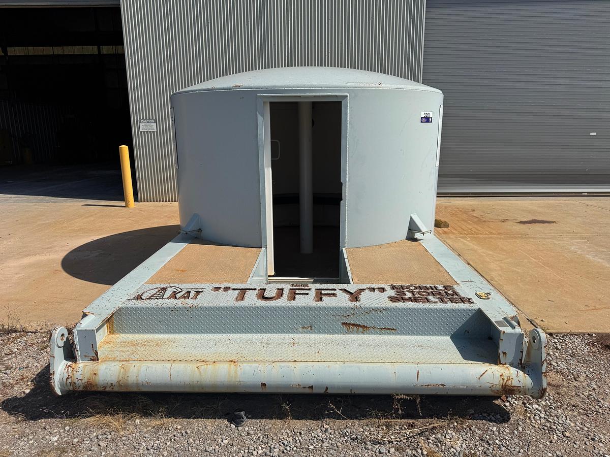 Used Tuffys Storm Shelter - Approx. 40,000 lbs.