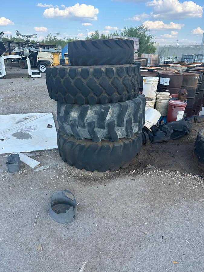 Used 36'' Port-a-Cool, Various Size Tires, Piping, FracTank Stairs, T800 Hoods