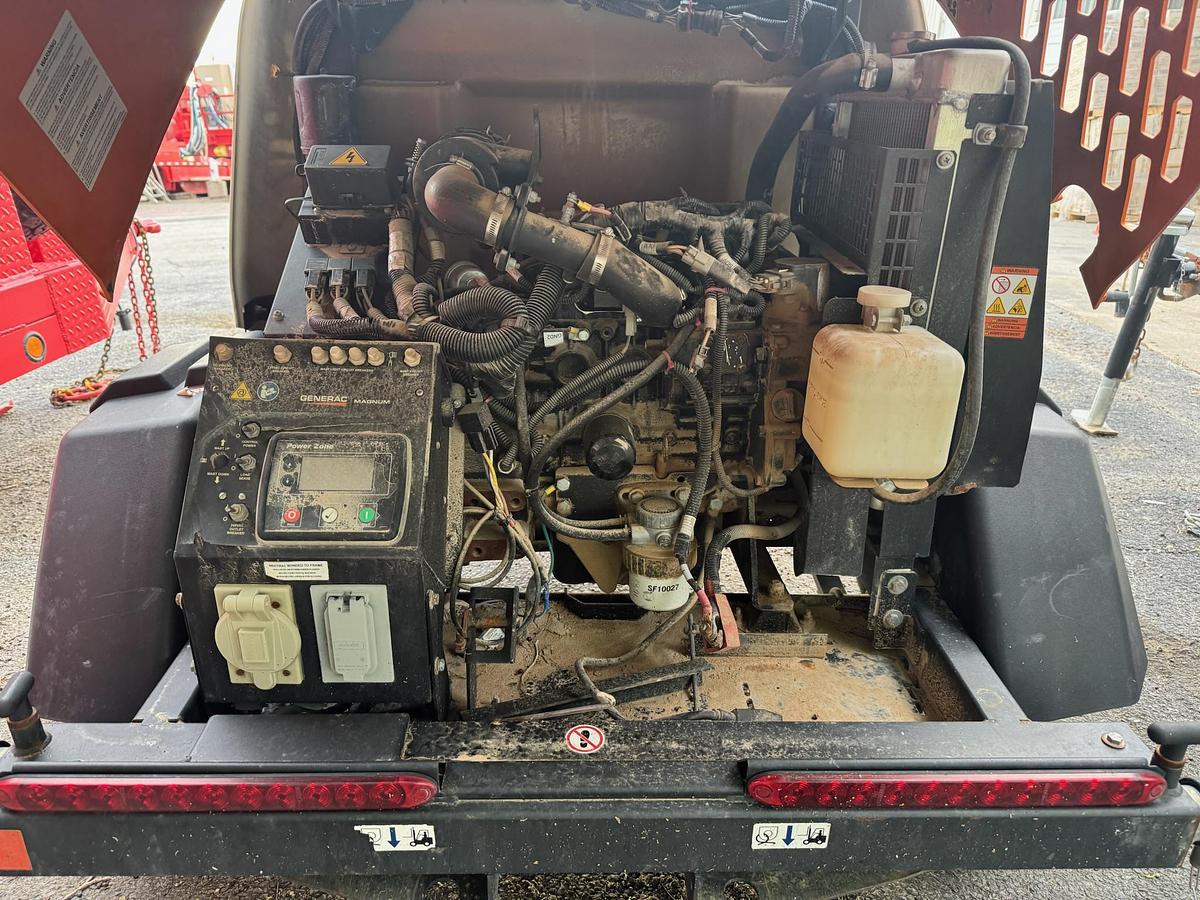 Used 2018 Generac MLT6SMD 6KW S/A Bumper Pull LED Light Tower