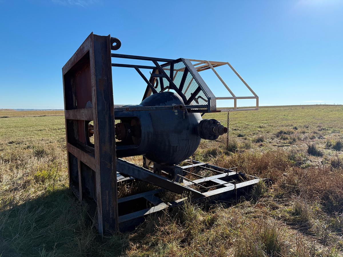 Used 2011 1 M3 5000 PSI Skid Mounted Sand Separator