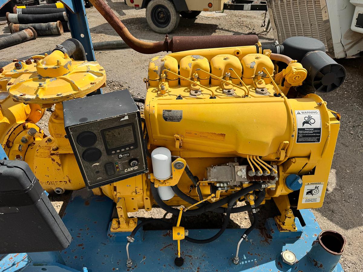 Used Pioneer Pump Skid-Mounted Centrifugal Pump with Deutz Engine