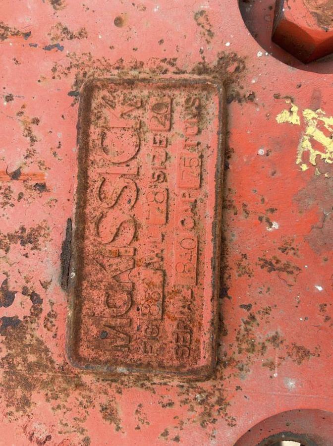 Used McKissick 75 Ton 3 Sheave Traveling Block