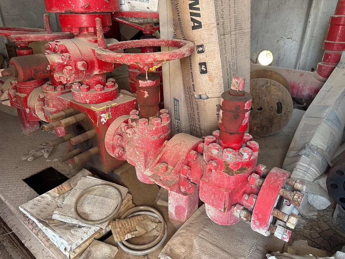 Used 4 1/16 Adjustable Choke Manifold - Skidded