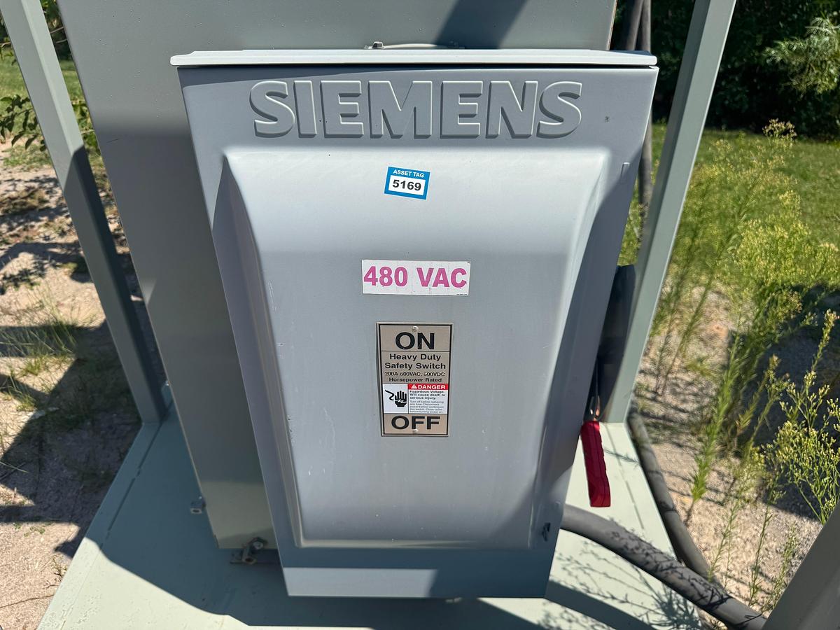 Used Siemens Elteical Transformer - Skidded