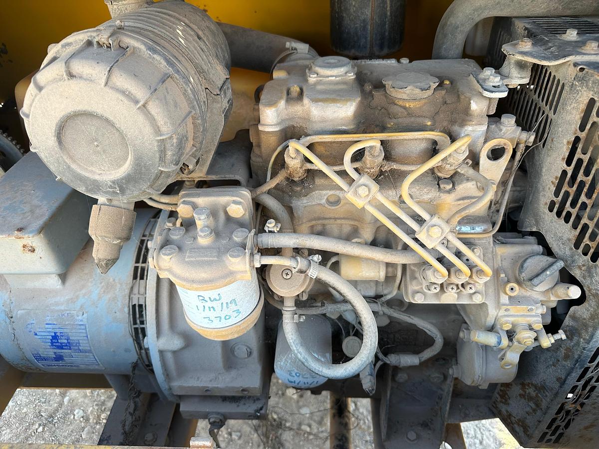 Used Allmand NightPro NL8 8kw Light Plant with CAT Engine