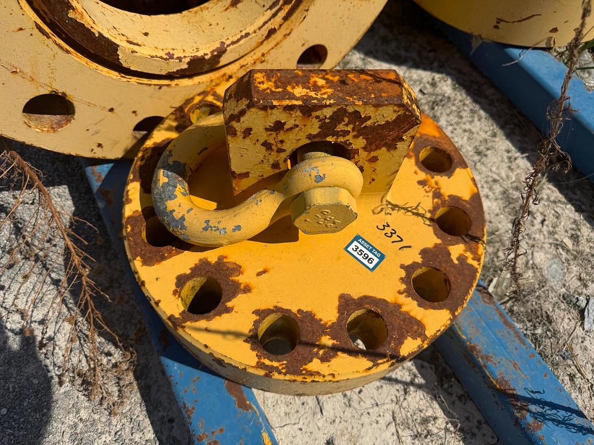 Used Blind Test Flange with Lifting Shackle