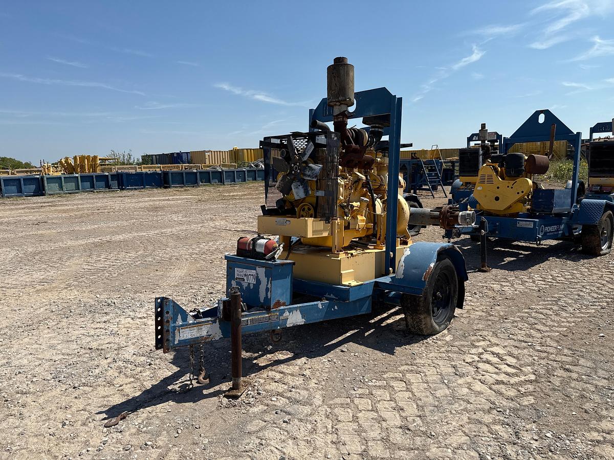 Used Godwin Transfer Pump With a John Deere 4.5L Diesel