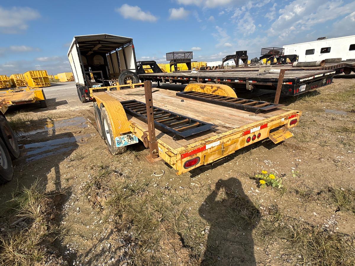 Used 18ft Wooden Deck Flatbed