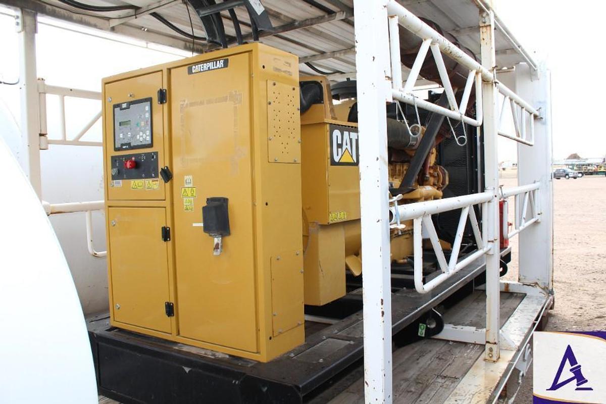 Used CAT 410K 3-Phase Generator p/b CAT C-15 Diesel Engine