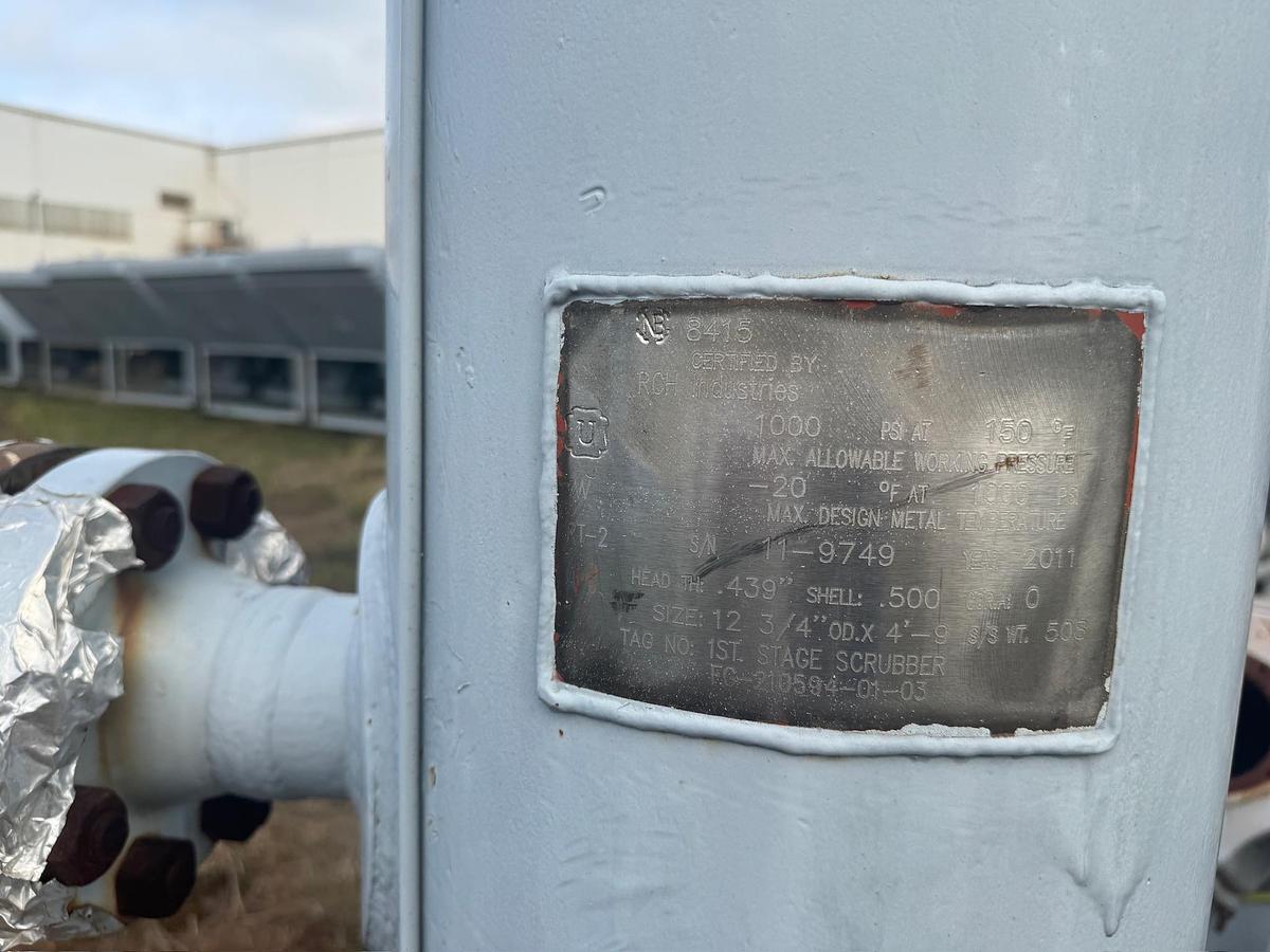 Used 2011 Engine-Driven Reciprocating Gas Compressor Package, Skidded