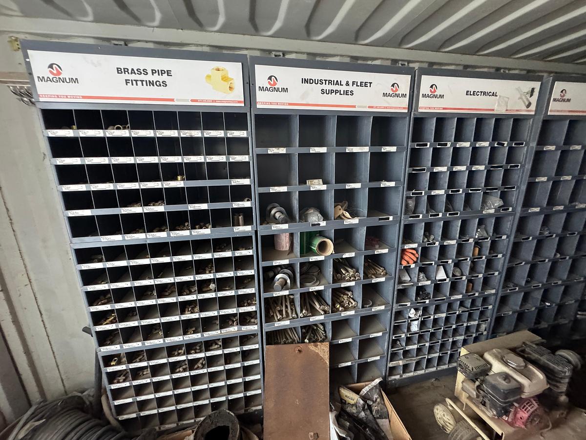 Used 20' Conex Shipping Container with Contents