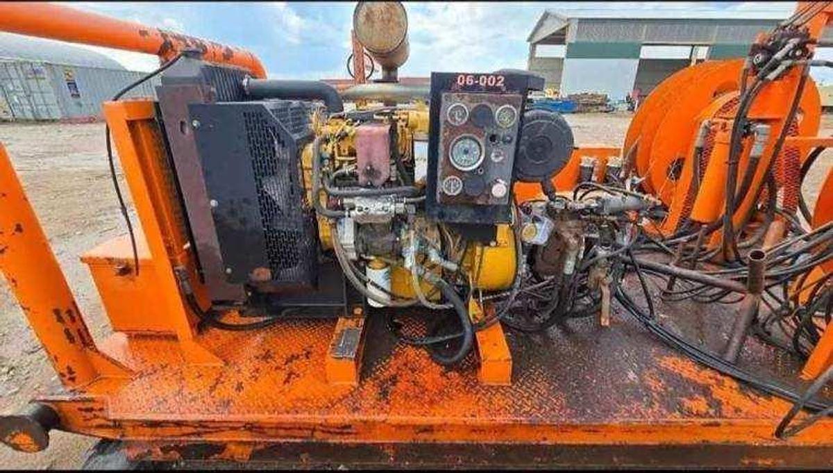 Used Caterpillar C4.4 Engine, Skidded
