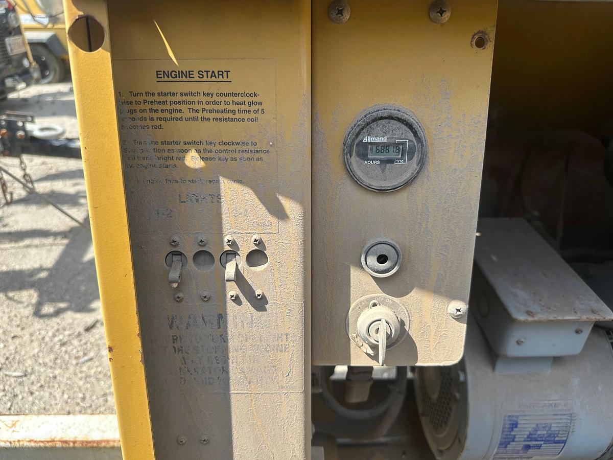 Used Allmand Night-Lite Pro NL 8 8KW Light Plant with CAT Engine