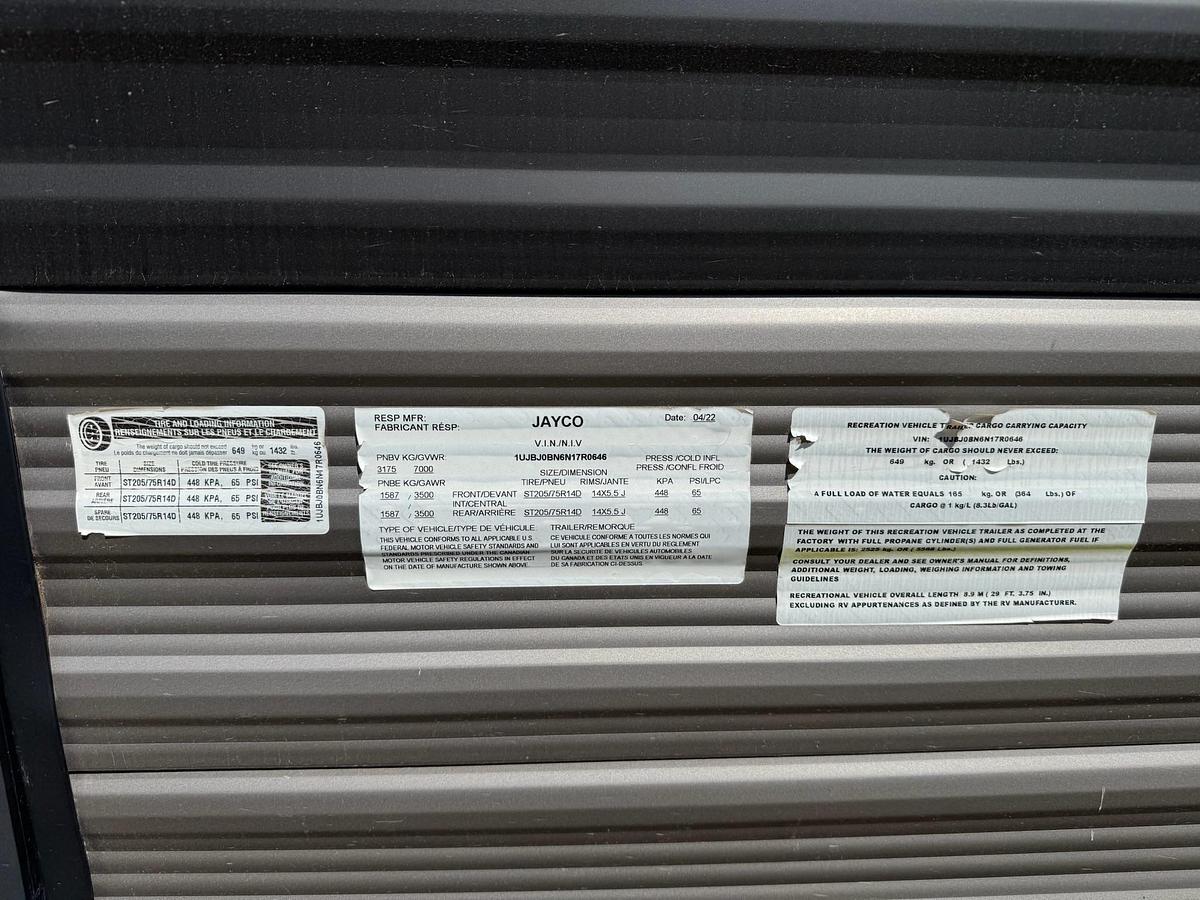 Used 2022 Jayco Jay Flight Travel Trailer