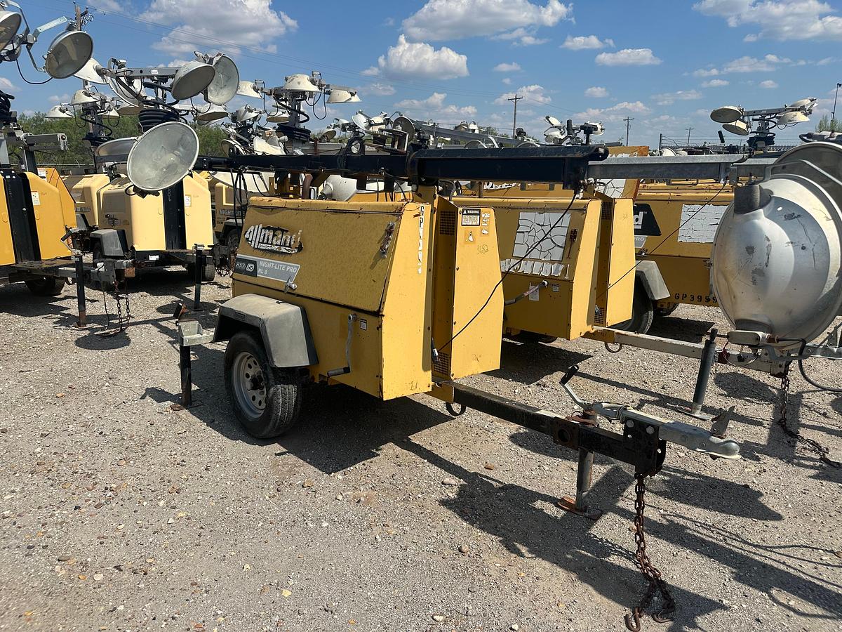 Used Allmand Night-Lite Pro NL 8 8KW Light Plant with CAT Engine