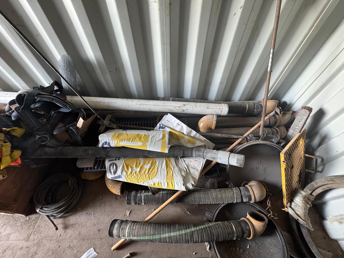 Used 20' Conex Shipping Container with Contents